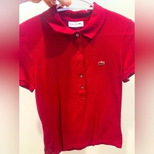 Lacoste women’s collared shirt